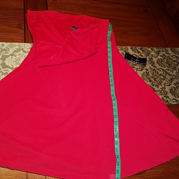 NWT, The Limited Strapless Red Dress - Picture 8 of 8